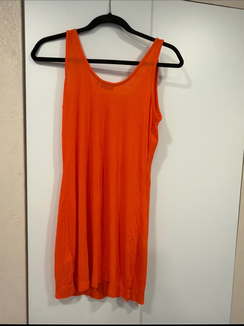 kate spade Orange Ribbed Mini Dress - Picture 4 of 4